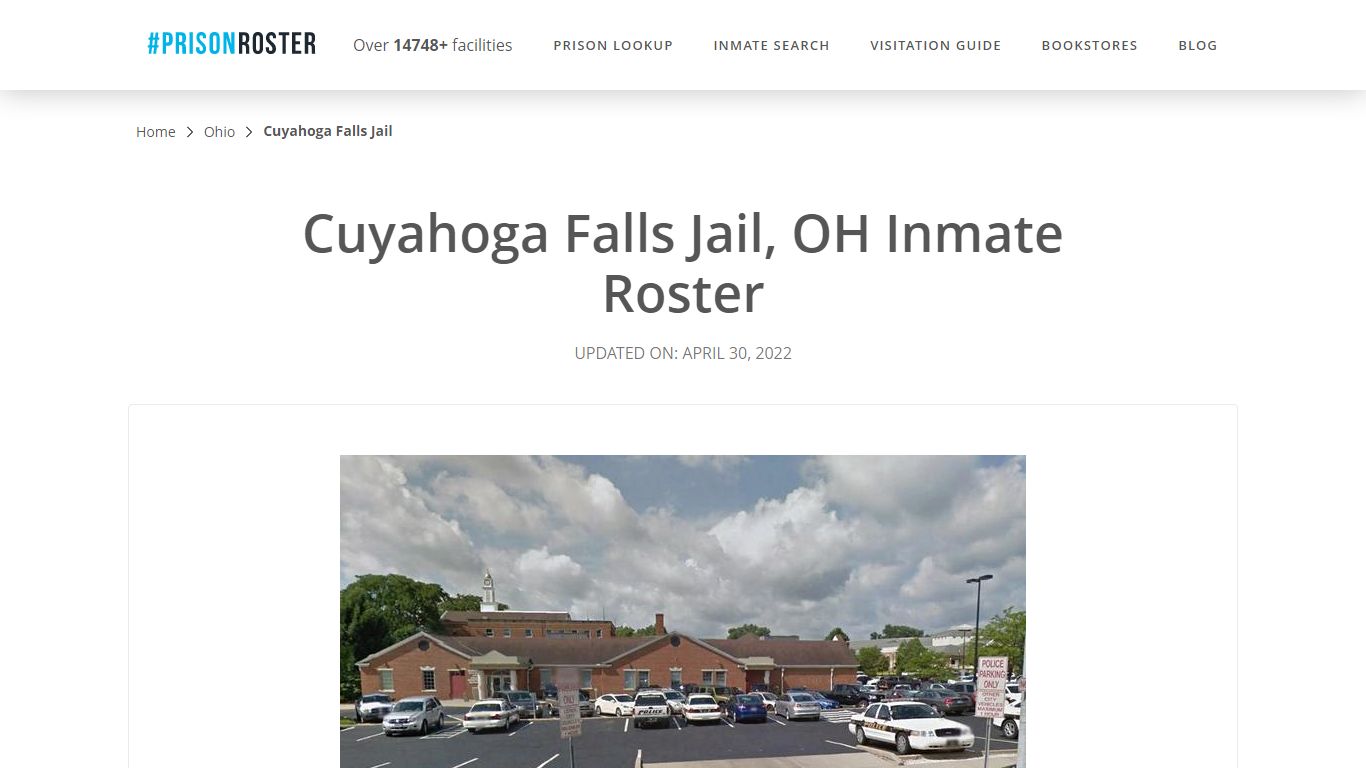 Cuyahoga Falls Jail, OH Inmate Roster